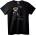 NOONEBRAND Тениска Пилот Мечка - XL, Black