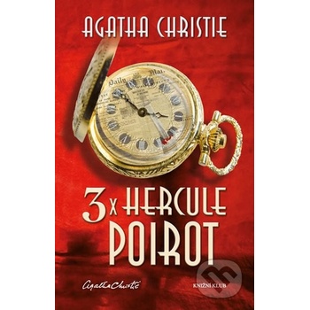 3x Hercule Poirot – 2. vydání Agatha Christie
