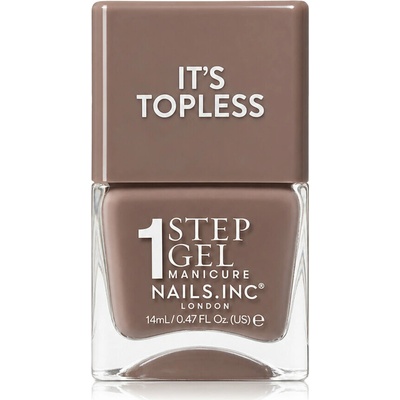 Nails Inc. It’s Topless 1 Step Gel Nail Polish 14 ml odstin Megan