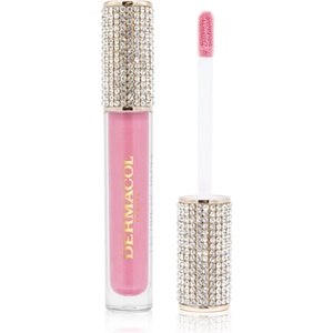 Dermacol Diamond Edition Peptide Lip Glaze гланц-грижа за устни с пептиди цвят 04 Rose Amber 2.5ml