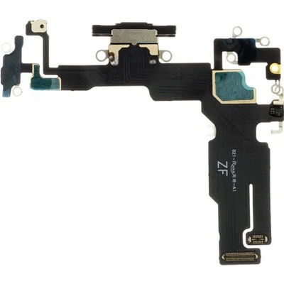 Flex Kabel vč. dobíjecího konektoru pro Apple iPhone 15, black