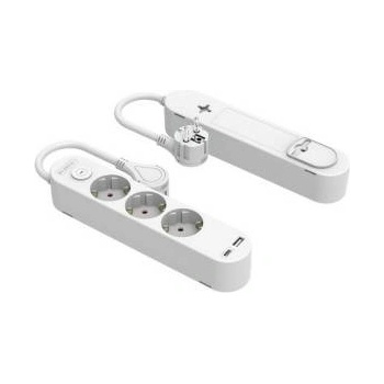 Silver's 3 Plug + 2 USB Switch (48643)