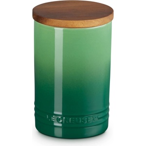 Le Creuset Кухненски буркан за съхранение SIGNATURE 770 мл, BAMBOO, керамика с глазура, Le Creuset (LECR70819774080099)