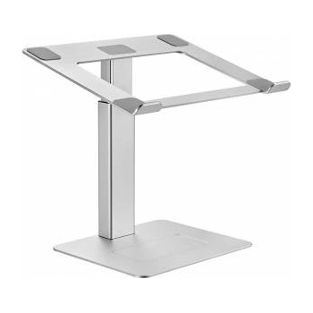Gembird Notebook stand with height adjustment silver