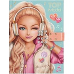 Top Model Топ Модел Дневник с код със звуков ефект, Кристи със слушалки (3532059)
