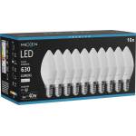 Mexen Nova 10x LED крушка E14, C37, 6W, Неутрална - 4000K, 630 lm - L102-E14-0640-01x10 (L102-E14-0640-01x10)
