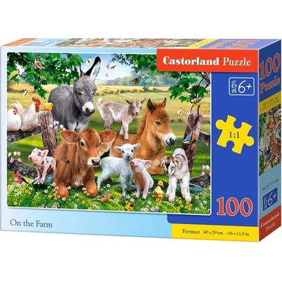 Castorland ON THE FARM 100 dielov