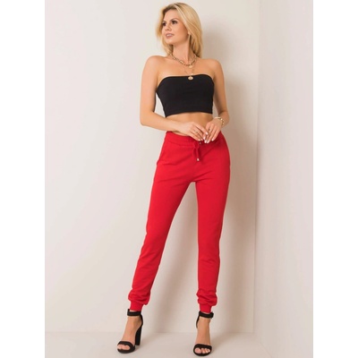Basic Feel Good Dámské tepláky RV-DR-5040.92 Červená