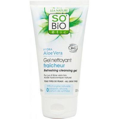 SO´BIO étic mycí gel Aloe vera hydratační 150 ml