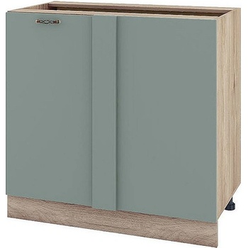 ИРИМ Долен ъглов кухненски шкаф Сити АРФ-Олив мат-11-42 90 см