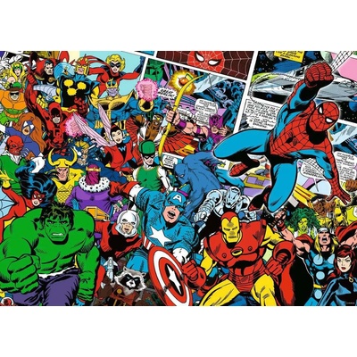 Ravensburger - Puzzle Marvel Challenge - 1 000 piese