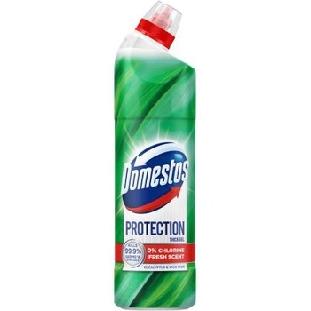 Domestos Protection Безхлорен дезинфекциращ почистващ препарат Евкалипт и дива мента 700ml (8720181345944)