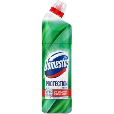 Domestos Доместос Протекшън безхлорен дезинфектант за почистване Евкалипт & Дива мента 700ml (8720181345944)