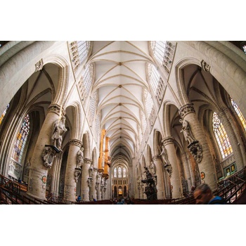 DIMEX ART s. r. o Флизелинов фототапет интериор на катедрала iv 375 x 250 см