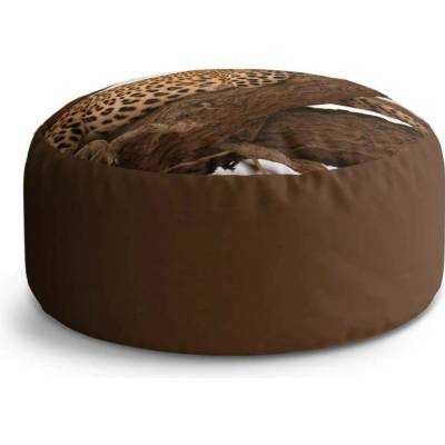 Sablio Taburet Circle Levhart 2: 38x48 cm