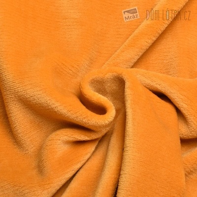 Wellness fleece okrový