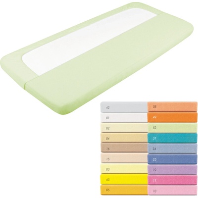 BabyMatex Prostěradlo froté Premium s gumkou tyrkysové 60x120