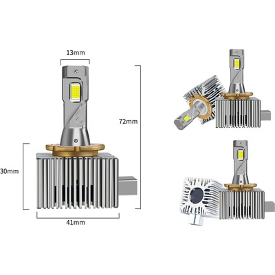 D3S/ D3R LED výbojka 35W, 12V, PK32d-5, 6000k, CANBUS 66340