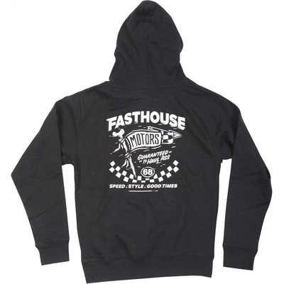 Fasthouse Youth All Out Hooded Pullover Black