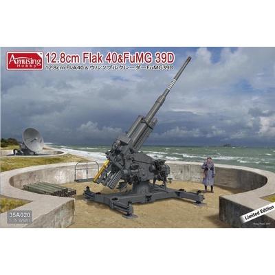 Amusing Hobby 12,8 cm Flak40 with FuMG 39D 1:35
