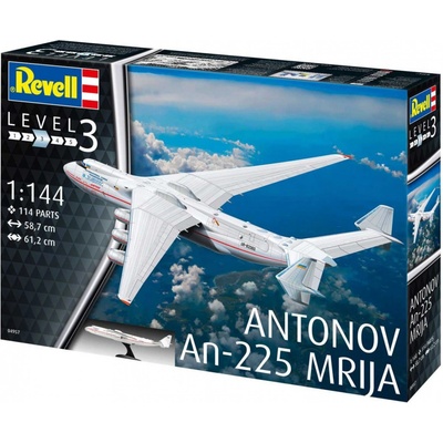 Revell Model Kit Plastic letadlo 04957 Antonov AN 225 Mrija 1:144