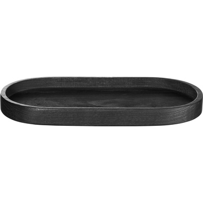 ASA Selection Dřevěný tác Sonoko oválný 23x11cm černý