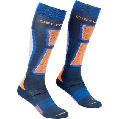 Ortovox Ski Rock N Wool Long Socks M petrol blue