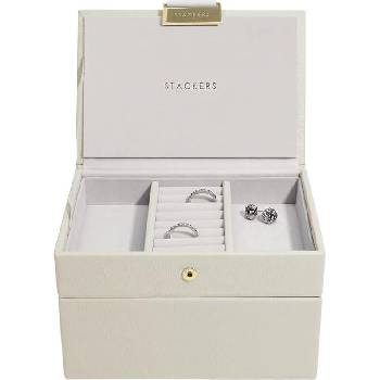 Stackers Ковчеже за бижута Stackers двойно минi светлобежово (75614)