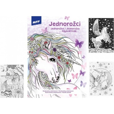 MFP Paper s.r.o. omalovánky antistresové Jednorožci 3 210x290mm/32s 5301078