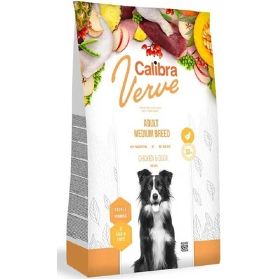 Calibra Dog Verve GF Adult Medium Chicken & Duck 12 kg