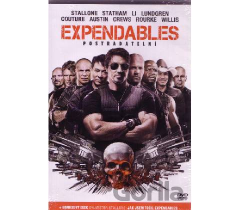Expendables Postradatelní DVD