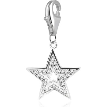 Beneto strieborný prívesok Hviezda AGP38