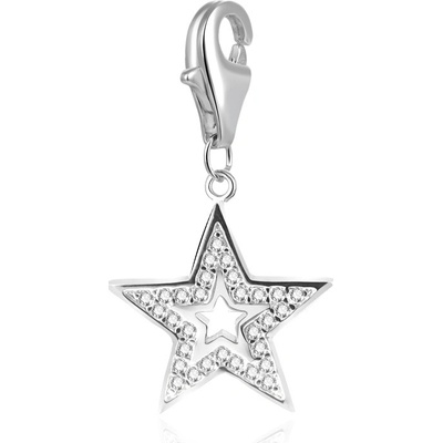Beneto strieborný prívesok Hviezda AGP38