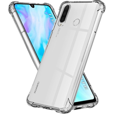 Techsuit Shockproof Clear Silicone puzdro pre Huawei P30 Lite / P30 Lite New Edition – priehľadné KF2317858