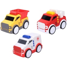 Playgo Dopravné prostriedky na batérie 16cm hasičské auto