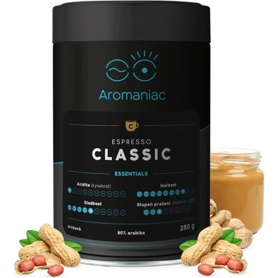Aromaniac Espresso Classic mletá 250 g