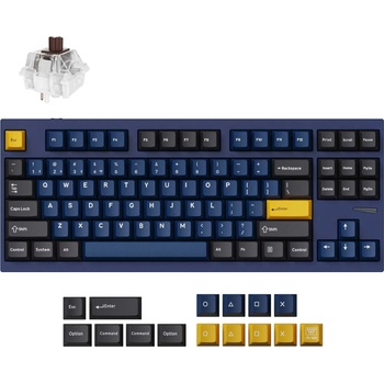 Keychron Lemokey L4 QMK TKL Navy Blue (L4-J3)