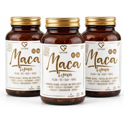 Goodie Maca Set 3 x 150 kapsúl