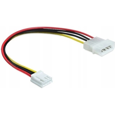 Delock Molex 4pin Floppy 0.24 m viacfarebný 83184