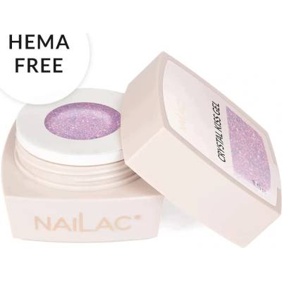 NaiLac Crystal Kiss gel na nehty s efektem flesh 15g