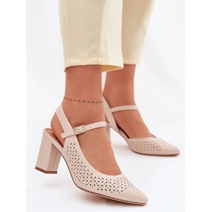 Step in style Дамски сандали с ток модел 226504 Step in style