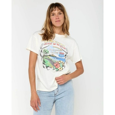 RIP CURL tričko Pacific Rider Relaxed Tee Bone 3021