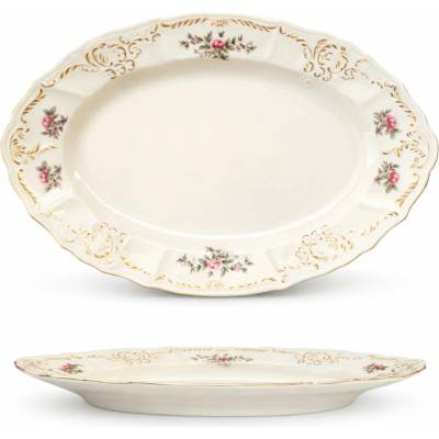 Bernadotte servírovací ovál ivory zámocká 340 mm, Thun 1794
