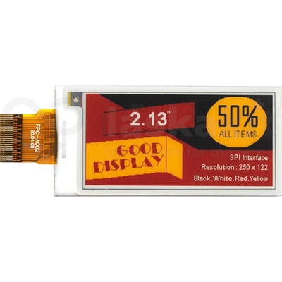 Good Display GDEY0213F51 2.13" 250x122 ePaper displej 4 barvy – Hledejceny.cz