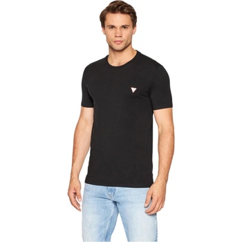 Guess Jeans Мъжка черна slim fit тениска Core str Guess jeans Guess Jeans | Cheren | МЪЖЕ | S