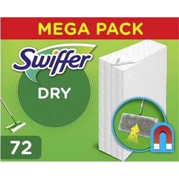 Swiffer Sweeper Dry čistiace obrúsky 72 ks
