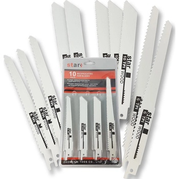 MAR-POL M79848 Pilové plátky do pily ocasky sada 10ks