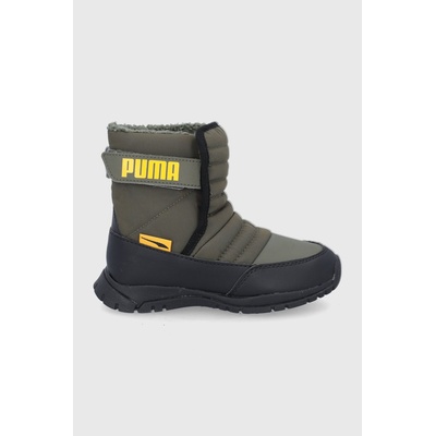 PUMA Детски зимни обувки Puma Puma Nieve Boot WTR AC PS в зелено (380745)