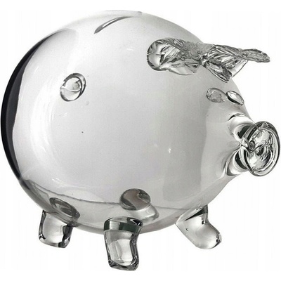 Pokladnička Prasátko skleněné – Zboží Dáma