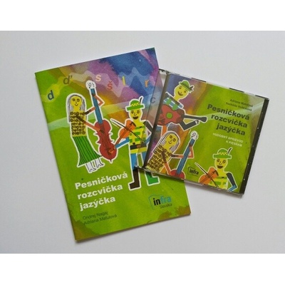 Pesničková rozcvička jazýčka s CD - Spevník - Ondrej Nagaj, Adriana Matulová